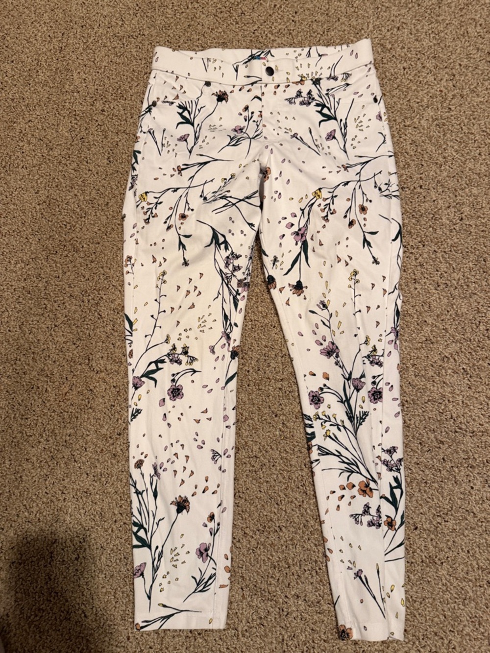 Women’s Utopia floral soft leggings with elastic waist / Med